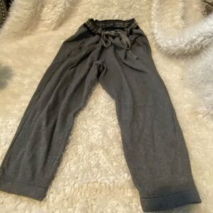 American eagle Bottoms Elastic Waist skinny slouch Gray Joggers XXL 90